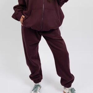 COMFRT CLOUD SWEATPANTS MAROON - 2XL